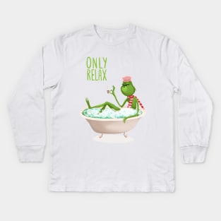 Grinch for men and women t-shirts Kids Long Sleeve T-Shirt